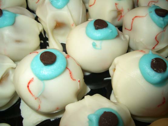 galletas de halloween ojos